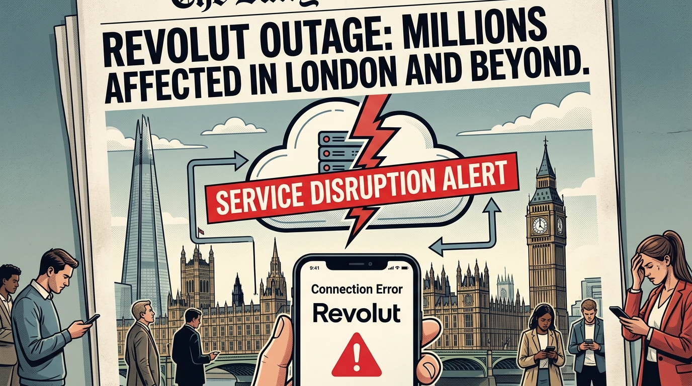 Una caída de Google Cloud afecta a los servicios de Revolut