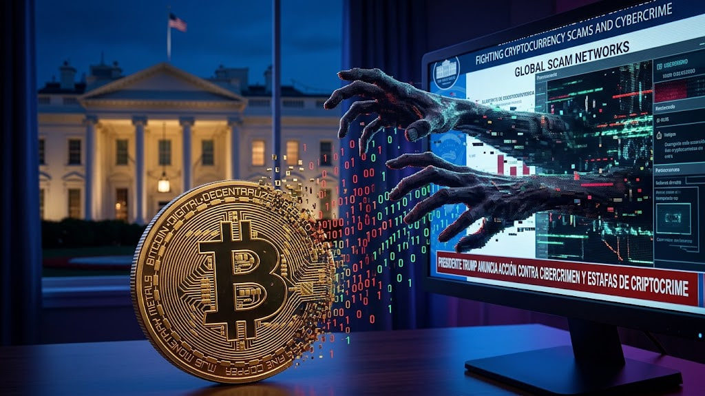 Trump pone el foco en las estafas con criptomonedas